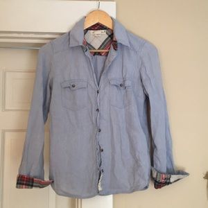 H&M Soft Chambray Button-Up